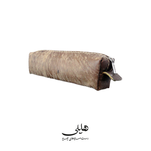 جامدادی کله گاوی چرمی دست دوز-کد SD003
