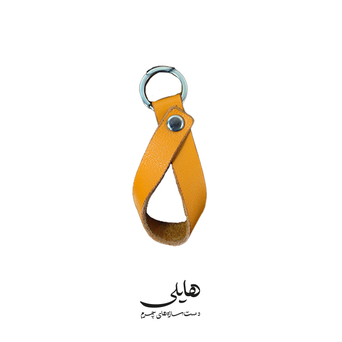 جاکلیدی چرم مدل حلقه‌ای-کدSD019