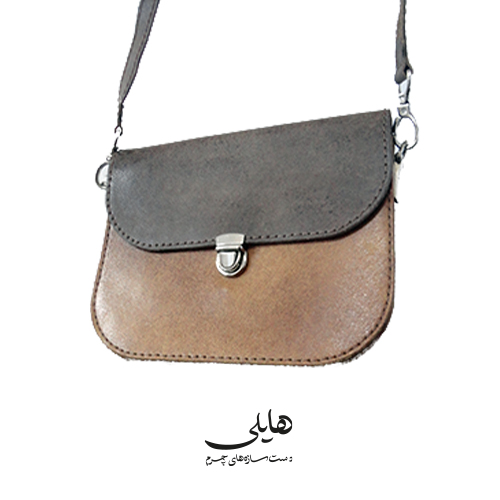 کیف دوشی  دخترانه چرم گاوی- کد SD011