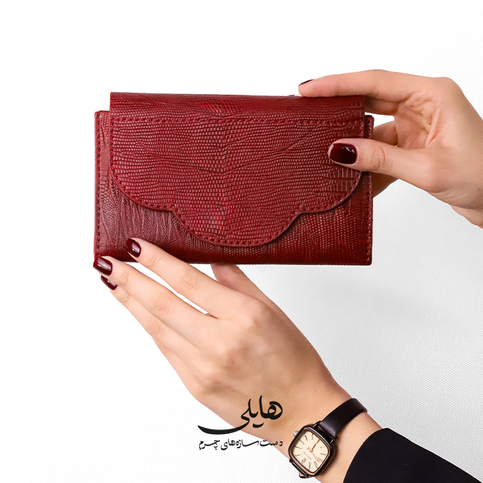 کیف پول زنانه دست‌دوز – کد SD02۷